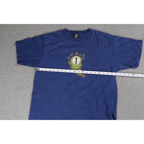 Vintage Taz T Shirt INSANE Tornado Small Multi Double Sided Single Stitch - Picture 5 of 6